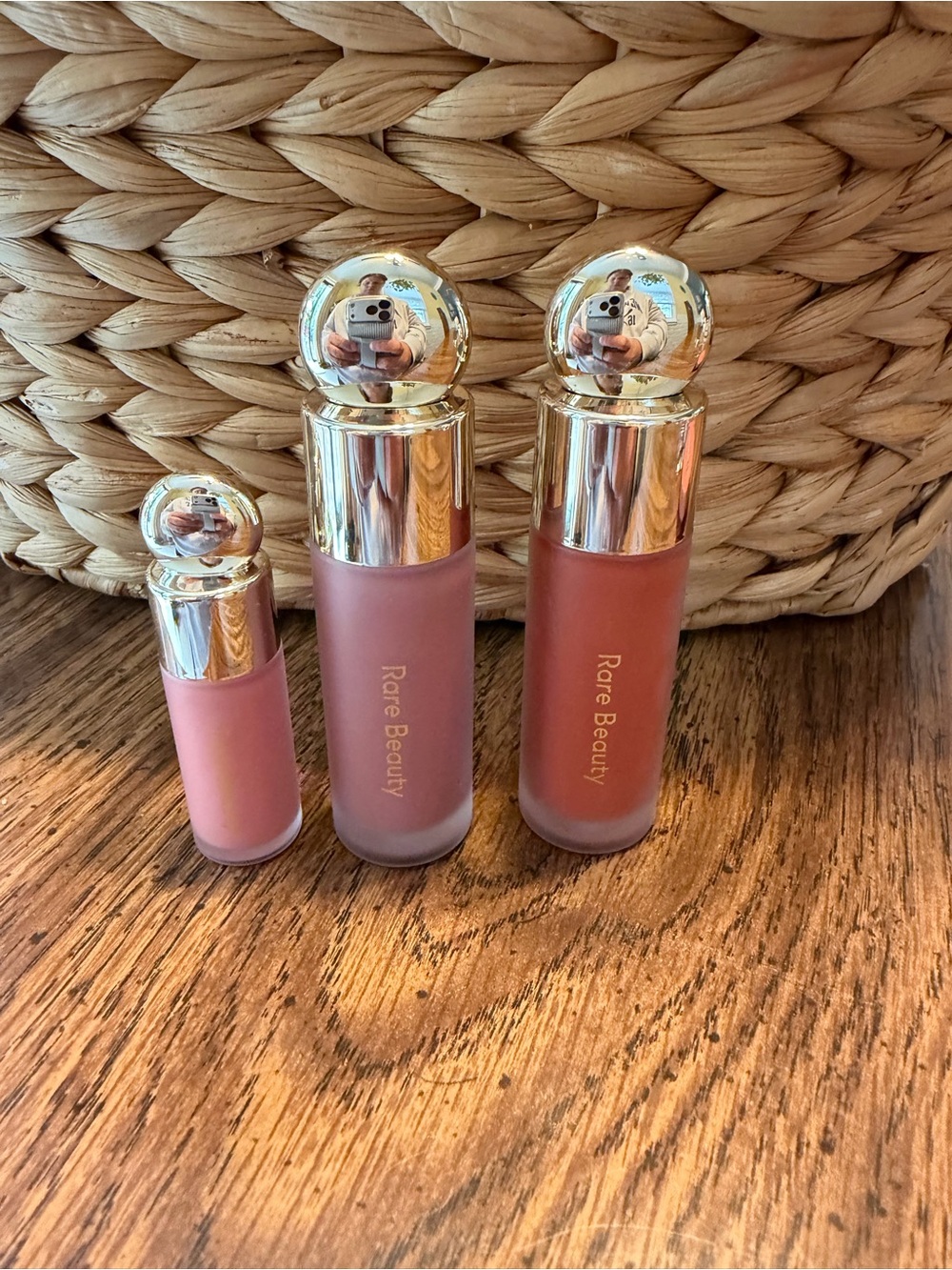 Rare Beauty liquid blushes